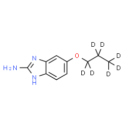 氨基奥苯哒唑-D7结构式
