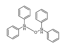 diphenylsilyloxy(diphenyl)silane Structure