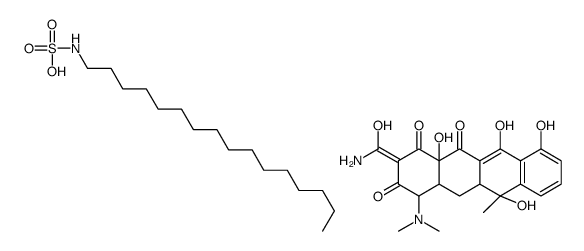 tetracycline hexadecylsulfamate Structure