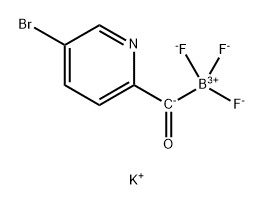 Potassium 5-bromo-2-isonicotinoyltrifluoroborate Structure