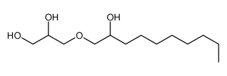 3-(2-hydroxydecoxy)propane-1,2-diol结构式