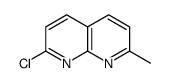 2-chloro-7-methyl-1,8-naphthyridine结构式