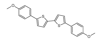 2-(4-methoxyphenyl)-5-[5-(4-methoxyphenyl)thiophen-2-yl]thiophene Structure