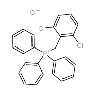 (2,6-二氯苄基)三苯基氯化膦结构式