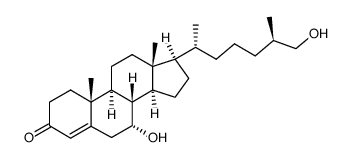 7α,27-二羟基-4-胆甾烯-3-酮图片