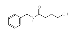 N-苄基-4-羟基丁酰胺结构式