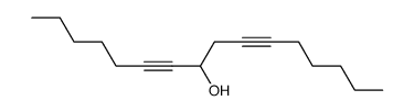 hexadeca-6,10-diyn-8-ol结构式