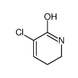 2(1H)-Pyridinone, 3-chloro-5,6-dihydro- structure