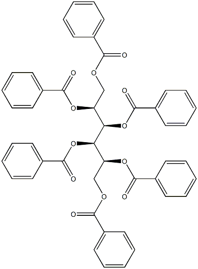 L-Iditol hexabenzoate结构式