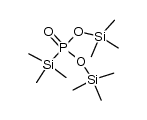 trimethylsilylphosphonate de bis-trimethylsilyle结构式