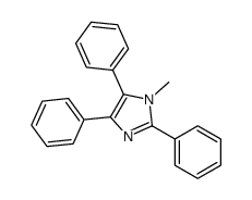 1-methyl-2,4,5-triphenylimidazole Structure
