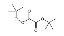 tert-butyl 2-tert-butylperoxy-2-oxoacetate结构式