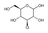 3-氯-3-脱氧-D-葡萄糖结构式
