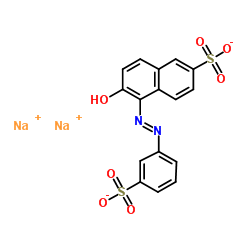disodium 6-hydroxy-5-[(3-sulphonatophenyl)azo]naphthalene-2-sulphonate picture