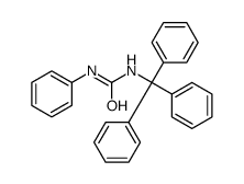 1-phenyl-3-tritylurea Structure