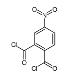 1,2-BENZENEDICARBONYL DICHLORIDE,4-NITRO-结构式