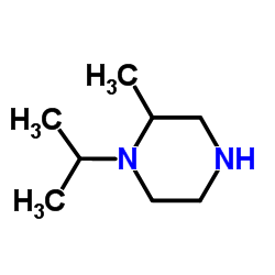 1-异丙基-2-甲基哌嗪结构式