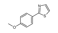 2-(4-methoxyphenyl)-1,3-thiazole Structure