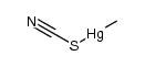 methylmercury thiocyanate结构式