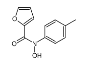 N-hydroxy-N-(4-methylphenyl)furan-2-carboxamide结构式