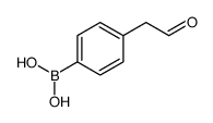 [4-(2-oxoethyl)phenyl]boronic acid Structure
