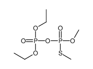 diethyl [methoxy(methylsulfanyl)phosphoryl] phosphate Structure