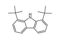 1,8-Di-tert-butyl-9H-carbazole Structure