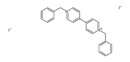 1-benzyl-4-(1-benzylpyridin-1-ium-4-yl)pyridin-1-ium,diiodide Structure