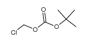 chloromethyl tert-butyl carbonate Structure