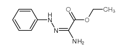 Ethyl 2-amino-2-(2-phenylhydrazono)acetate Structure