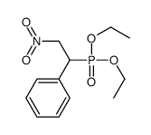 (1-diethoxyphosphoryl-2-nitroethyl)benzene结构式