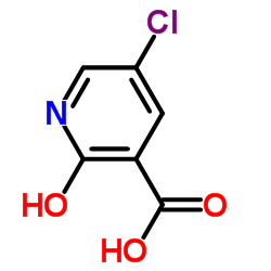 5-Chloro-2-hydroxynicotinic acid structure