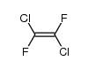 1,2-difluoro-1,2-dichloroethylene Structure