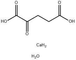 Calcium alpha-ketoglutarate Monohydrate Structure