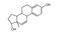 (8S,9S,13S,14S,17R)-13-methyl-6,7,8,9,14,15,16,17-octahydrocyclopenta[a]phenanthrene-3,17-diol Structure