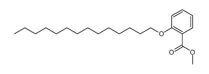 2-(Tetradecyloxy)benzoic acid methyl ester结构式