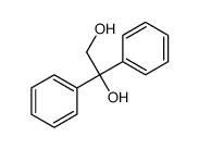 1,1-diphenylethane-1,2-diol Structure