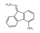 9H-Fluoren-9-one,4-amino-, hydrazone结构式