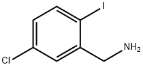 5-氯-2-碘苄胺结构式