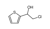 2-(1-hydroxy-2-chloroethyl)-thiophene Structure