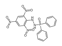 Diphenylphosphinsaeure-pikrylhydrazid结构式