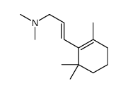 N,N-Dimethyl-3-(2,6,6-trimethyl-1-cyclohexen-1-yl)-2-propen-1-amine Structure