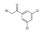 2-溴-3,5-二氯苯乙酮结构式