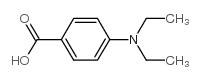 4-(Diethylamino)benzoic acid Structure