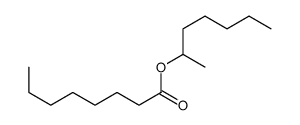 1-methylhexyl octanoate Structure