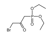 1-bromo-3-diethoxyphosphorylpropan-2-one Structure