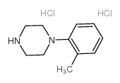 1-邻甲基苯基哌嗪二盐酸盐结构式
