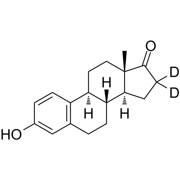 雌酚酮-D2结构式
