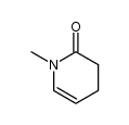 1-methyl-3,4-dihydropyridin-2(1H)-one结构式