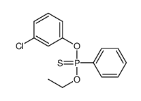 (3-chlorophenoxy)-ethoxy-phenyl-sulfanylidene-λ5-phosphane结构式